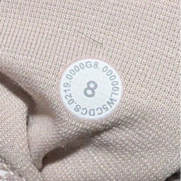 Lululemon Wunder Under High Rise Tight 28" Luxtreme Purple Striped Womens Sz 8 - Picture 2 of 8